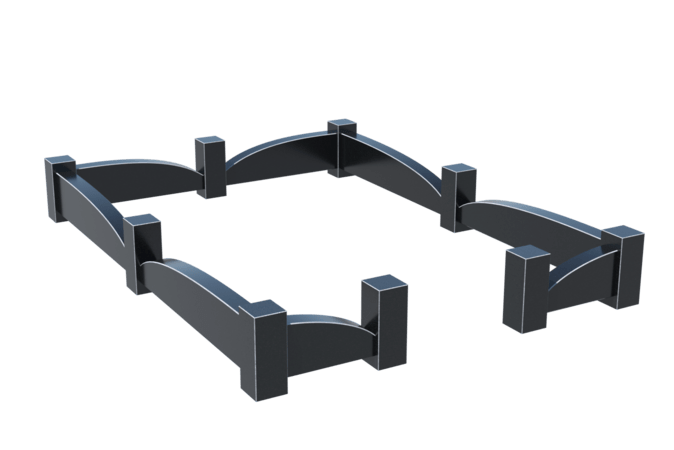 Цоколи на могилу в Томске | Цоколь на могилу №0038