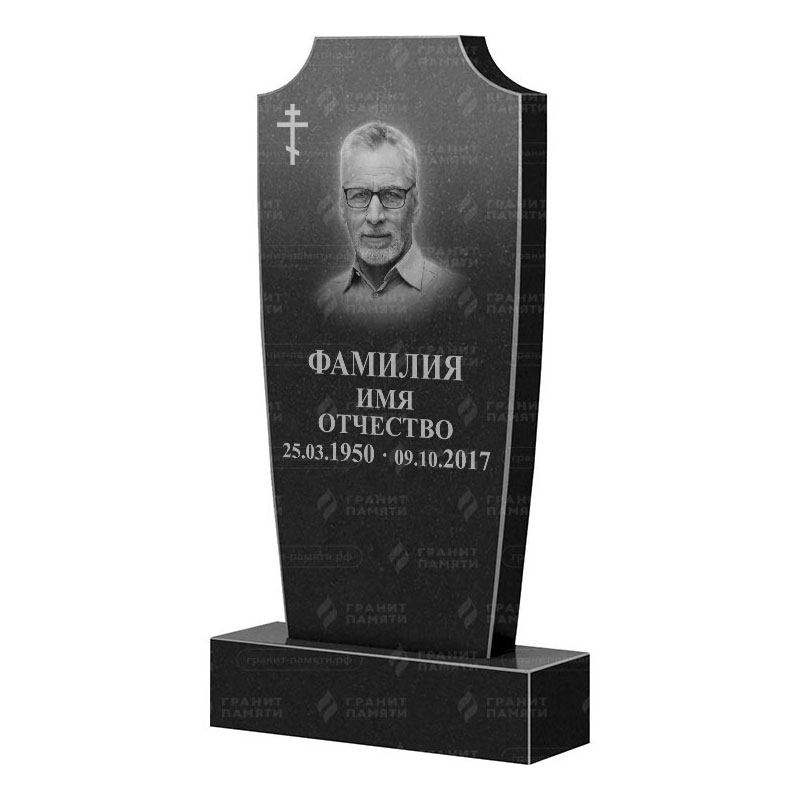 Памятники из гранита вертикальные в Томске | Гранитный памятник ФГ-010