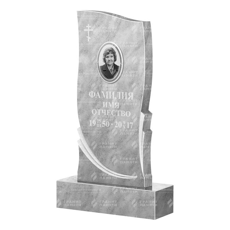 Памятники из мрамора в Томске | Мраморный памятник ФМ-044