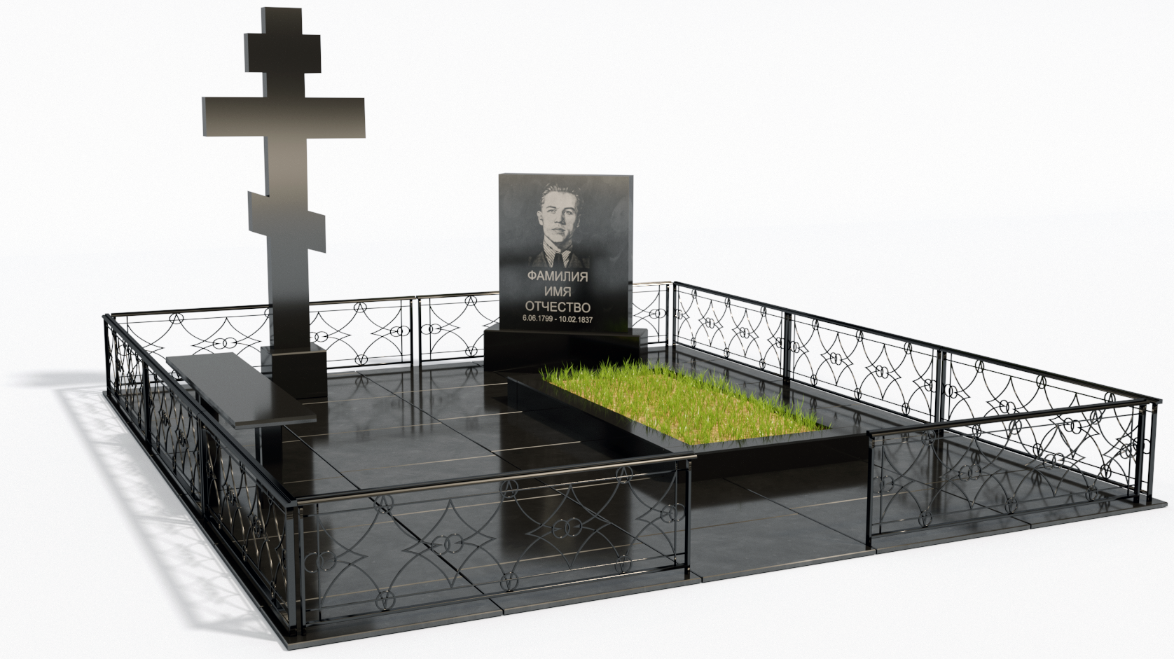 Одинарные мемориальные комплексы в Томске | Мемориальный комплекс №1