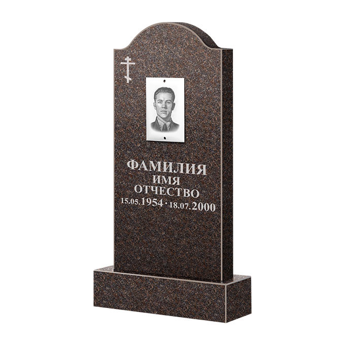 Памятники из цветного гранита в Томске | Памятник из гранита Елизовский ФГЦ-012
