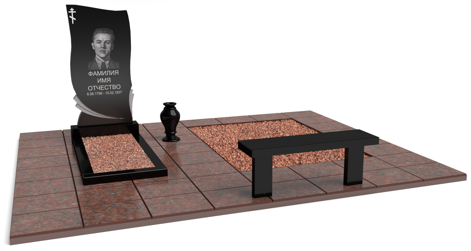 Двойные мемориальные комплексы в Томске | Мемориальный комплекс №3