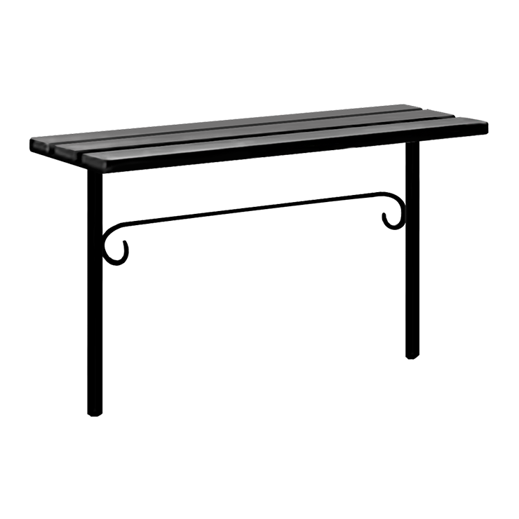 Металлические оградки, столы, скамейки в Томске | Скамейка №2