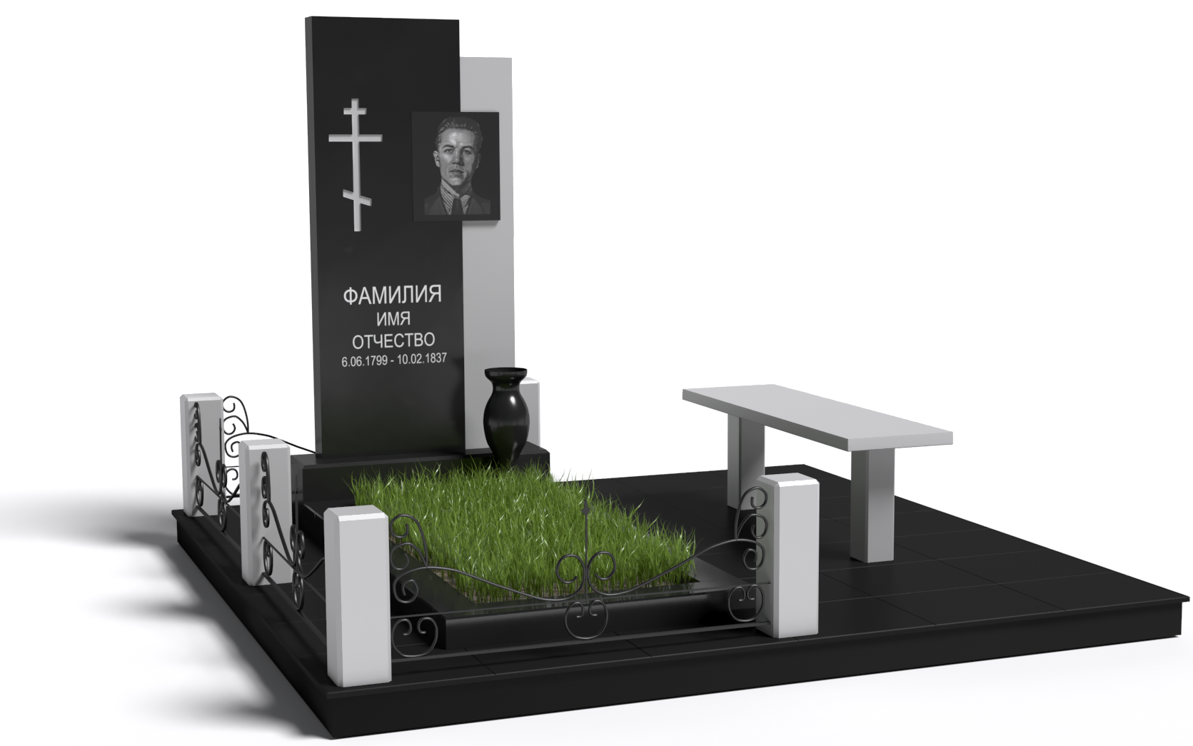 Одинарные мемориальные комплексы в Томске | Мемориальный комплекс №11