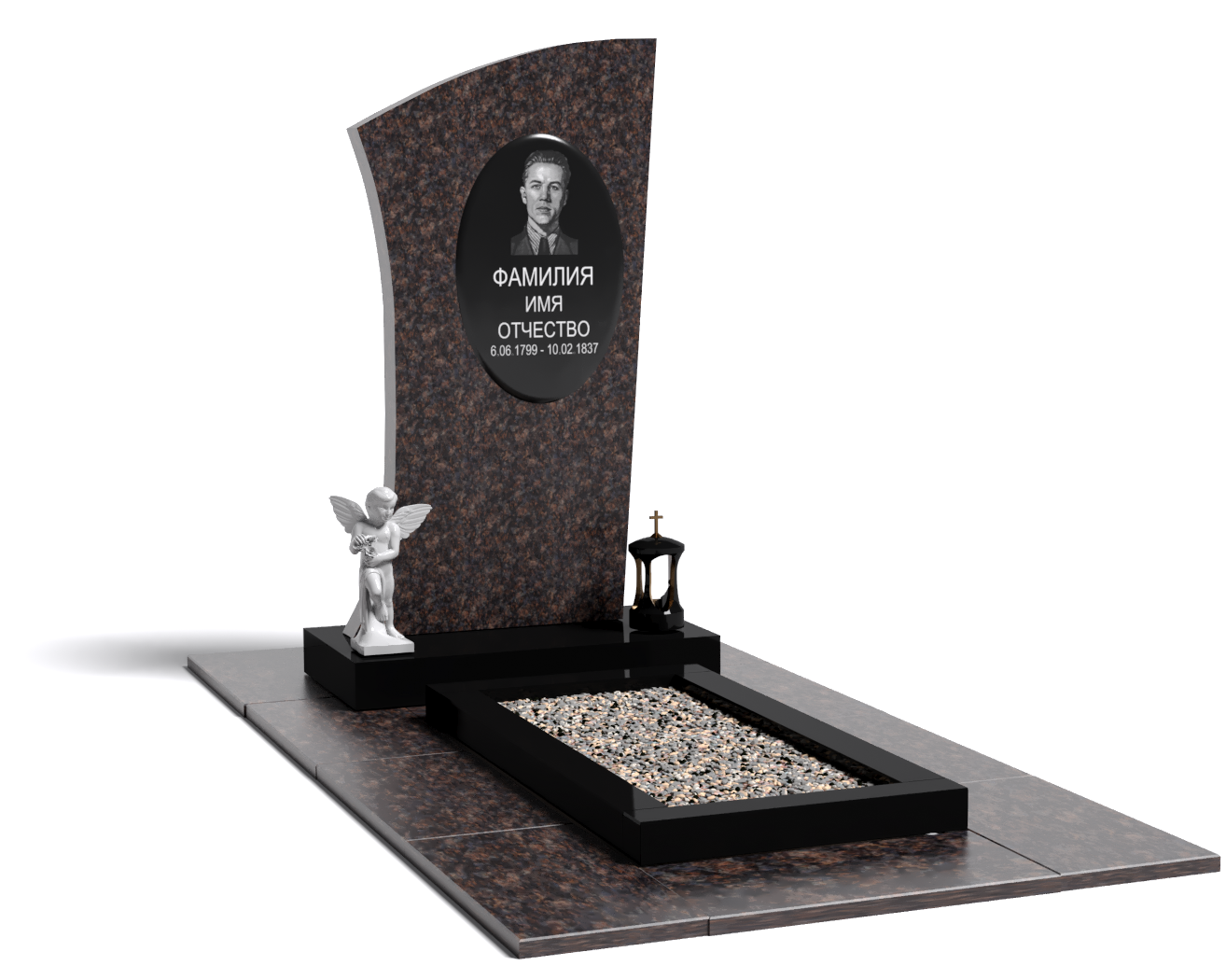 Одинарные мемориальные комплексы в Томске | Мемориальный комплекс №14