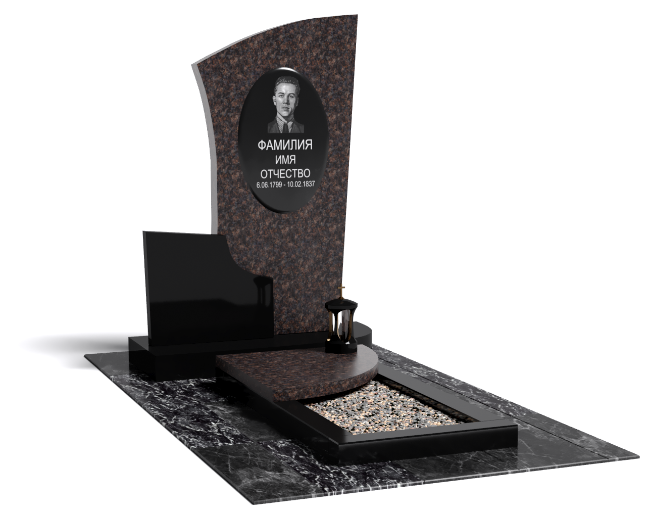 Одинарные мемориальные комплексы в Томске | Мемориальный комплекс №13