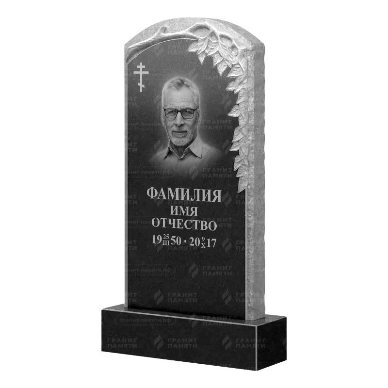 Памятники из гранита с деревом в Томске | Гранитный памятник ФГ-107