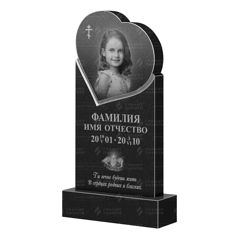 Гранитные памятники в Томске | Гранитный памятник ФГ-079