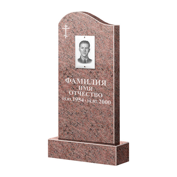 Памятники из цветного гранита в Томске | Памятник из гранита Винга ФГЦ-030