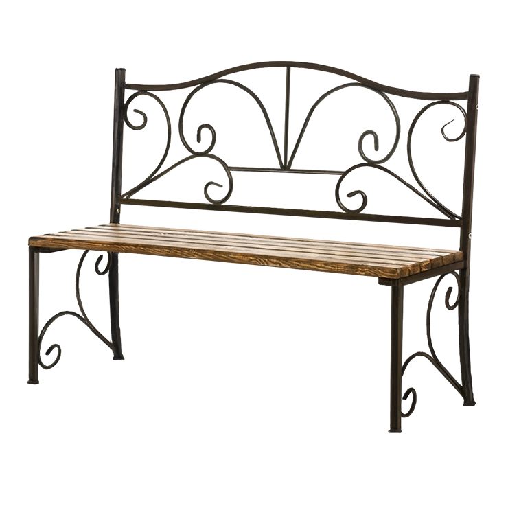 Кованые изделия в Томске | Кованая скамейка СТ.004