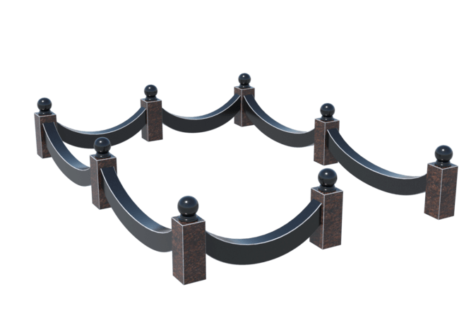 Цоколи на могилу в Томске | Цоколь на могилу №0026