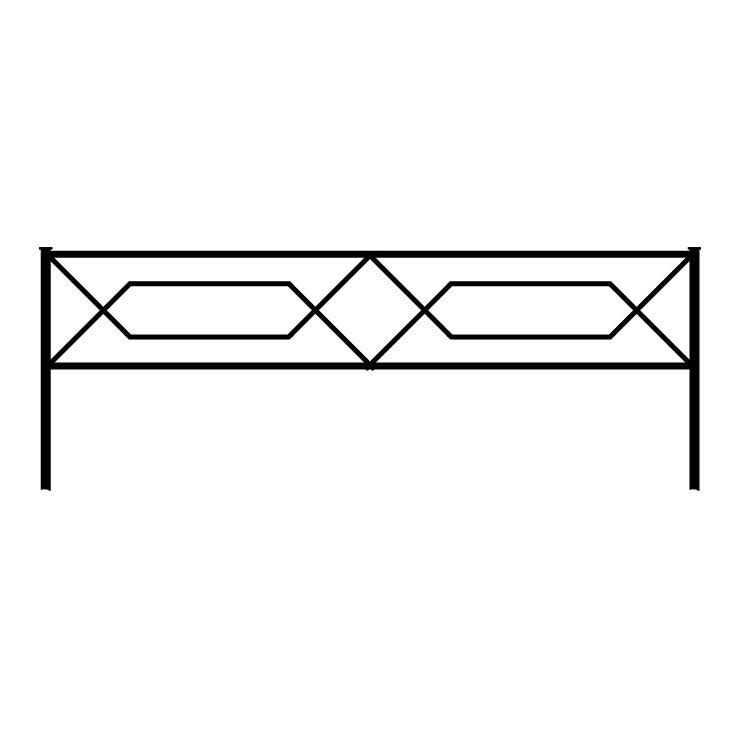 Кованые изделия в Томске | Кованая оградка ОГ.001