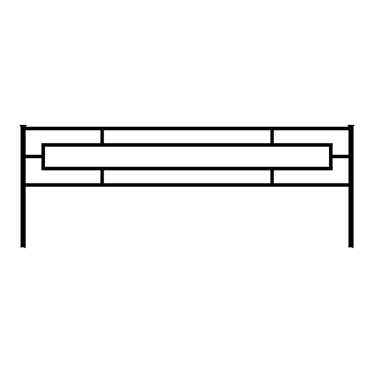 Металлические оградки, столы, скамейки в Томске | Оградка №6