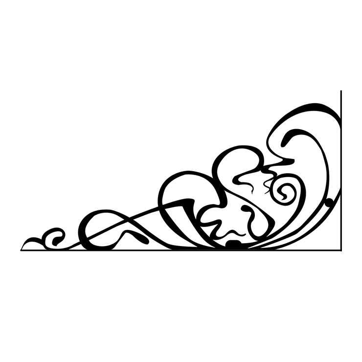 Кованые изделия в Томске | Кованый уголок УГ.005