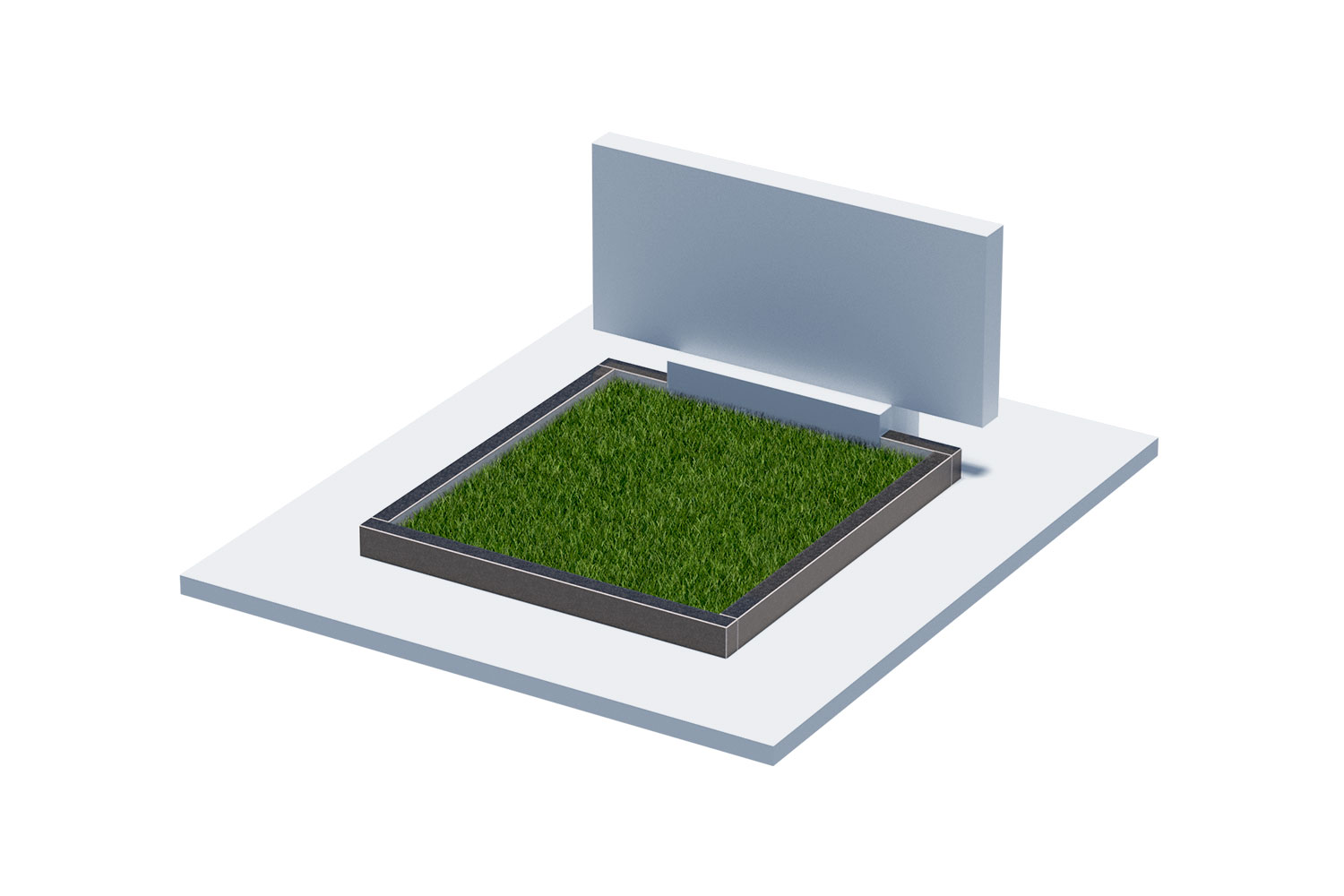 Цветники и надгробные плиты в Томске | Цветник Общий