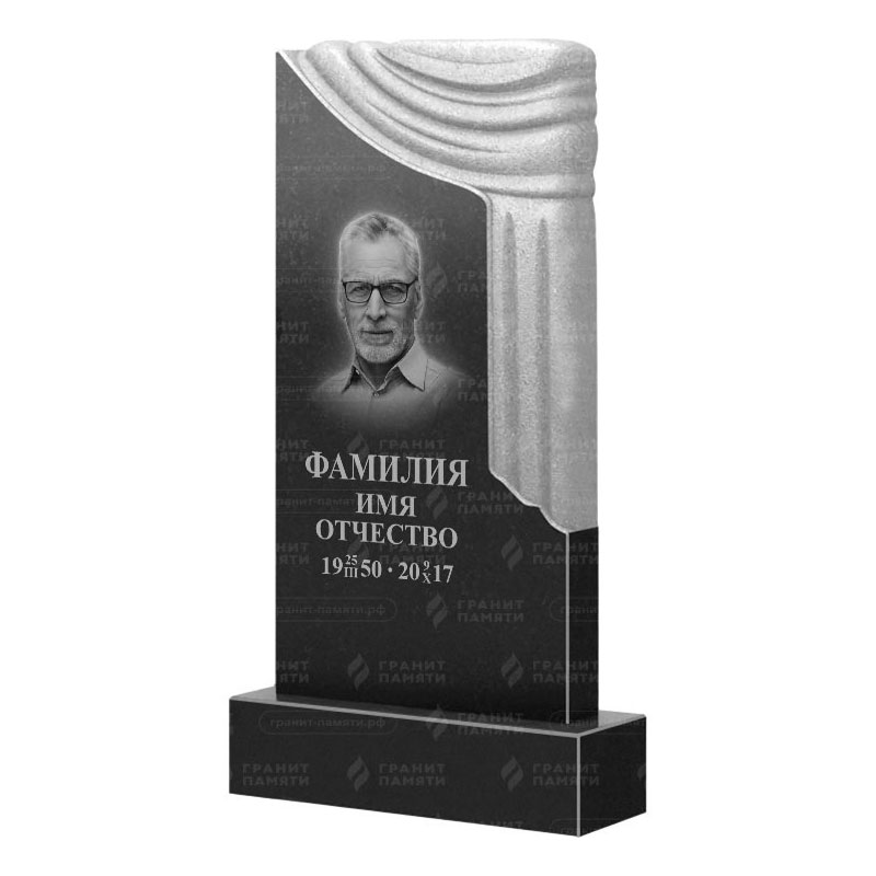 Памятники из гранита резные в Томске | Гранитный памятник ФГ-121