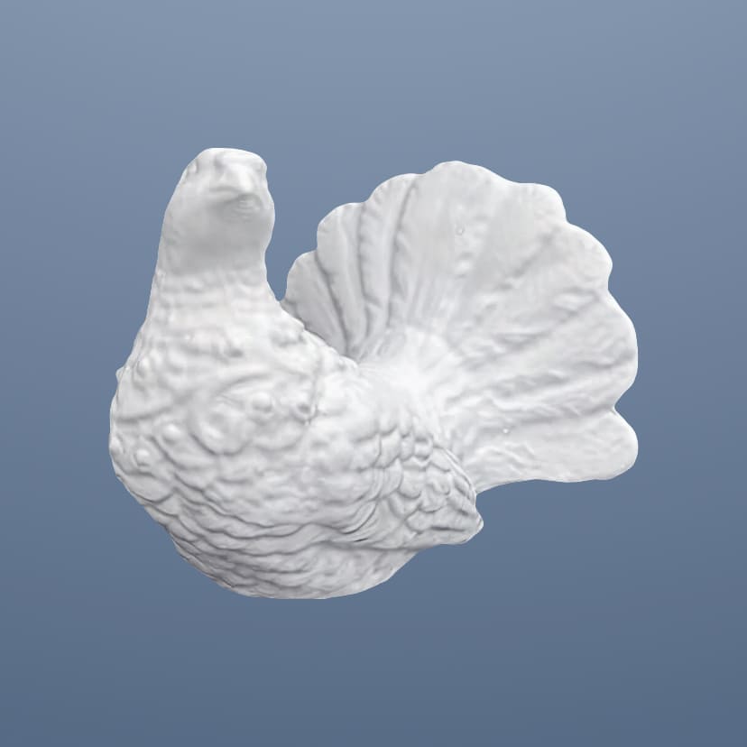 Скульптуры из искусственного мрамора в Томске | Голубь лево