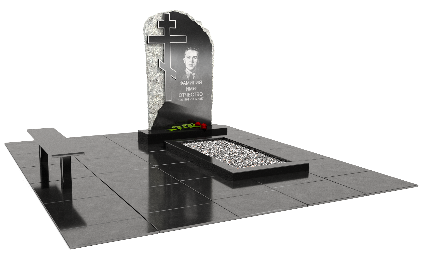 Одинарные мемориальные комплексы в Томске | Мемориальный комплекс №8