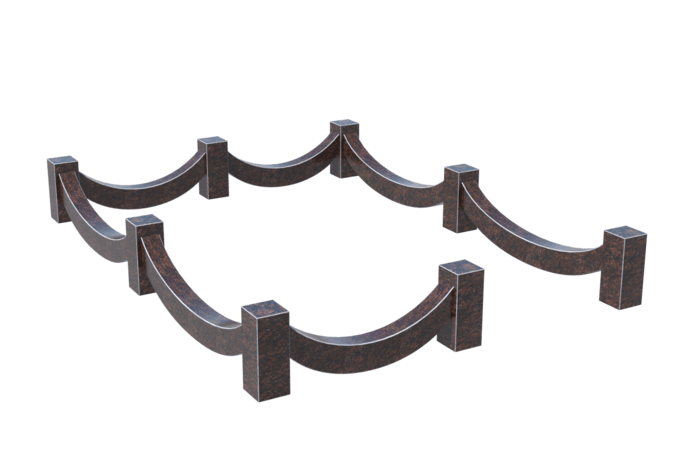 Цоколи на могилу в Томске | Цоколь на могилу №0025