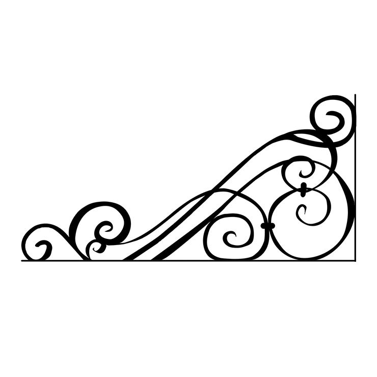 Кованые изделия в Томске | Кованый уголок УГ.006