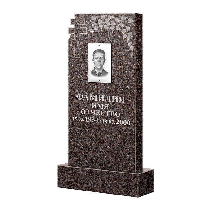 Гранитные памятники в Томске | Памятник из гранита Елизовский ФГЦ-202