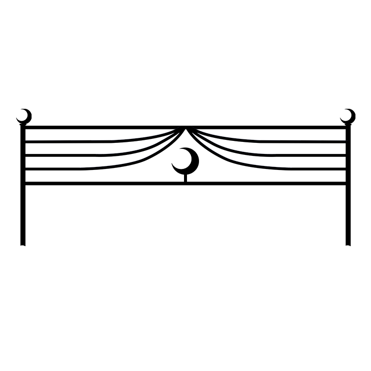 Металлические оградки, столы, скамейки в Томске | Оградка №10