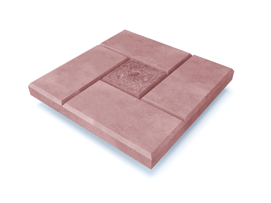 Плитка для облицовки памятников в Томске | Тротуарная плитка красная