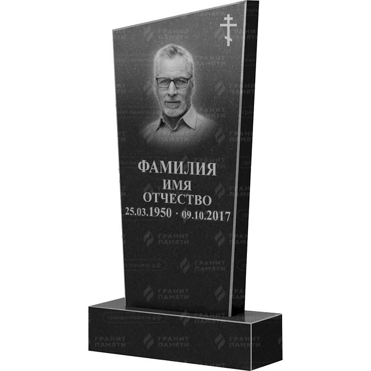 Гранитные памятники в Томске | Гранитный памятник ФГ-003