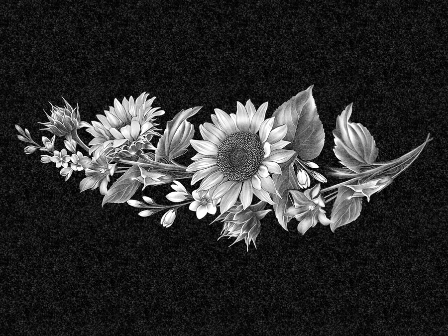 Цветы | Рисунок цветы, ЦВ-028