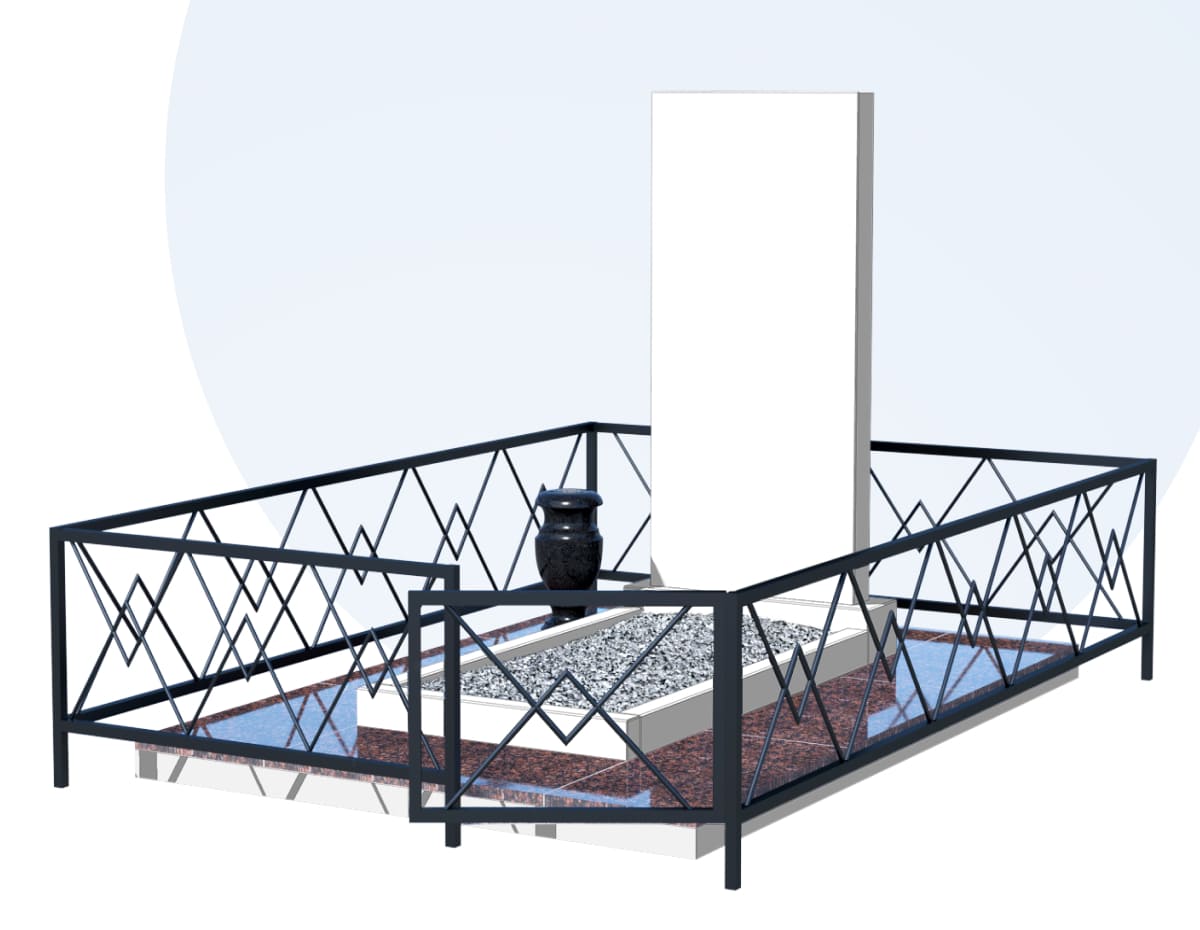 Благоустройство захоронения в Томске