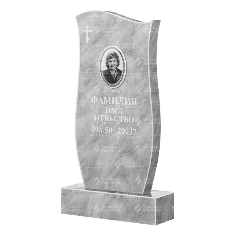 Бюджетные памятники в Томске | Мраморный памятник ФМ-033