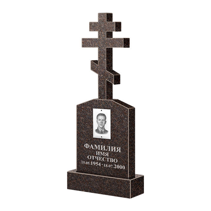 Гранитные памятники в Томске | Памятник из гранита Елизовский ФГЦ-099