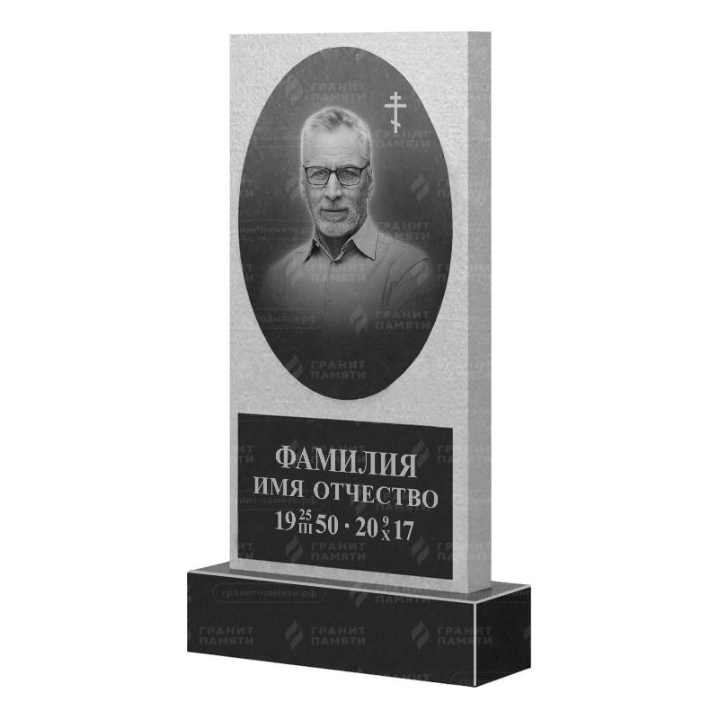 Памятники из гранита вертикальные в Томске | Гранитный памятник ФГ-166