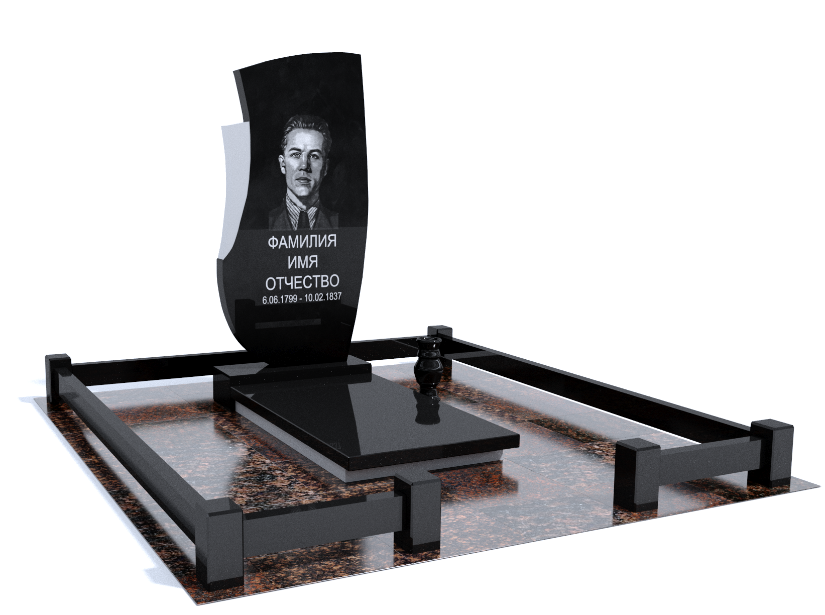 Одинарные мемориальные комплексы в Томске | Мемориальный комплекс №7