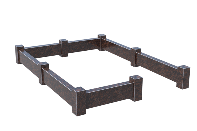 Цоколи на могилу в Томске | Цоколь на могилу №0034