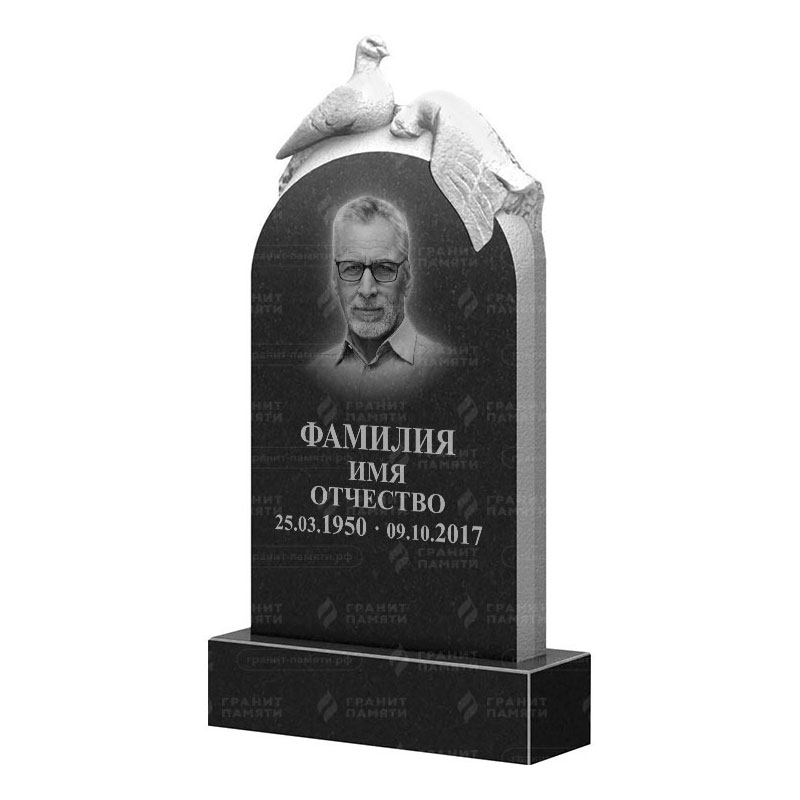 Памятники из гранита с птицами в Томске | Гранитный памятник ФГ-109