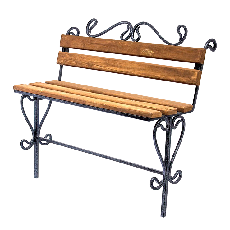 Кованые изделия в Томске | Кованая скамейка СТ.005