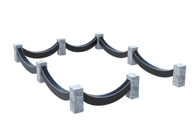 Цоколи на могилу в Томске | Цоколь на могилу №0023