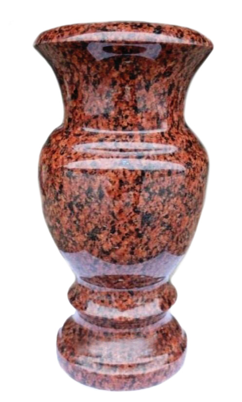 Вазы из камня в Томске | Ваза гранитная «Цветная»