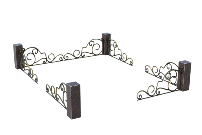 Цоколи на могилу в Томске | Цоколь на могилу №0050