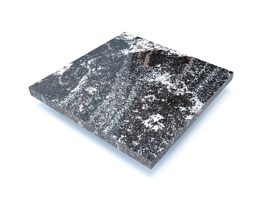 Плитка для облицовки памятников в Томске | Гранитная плитка «Амфиболит»