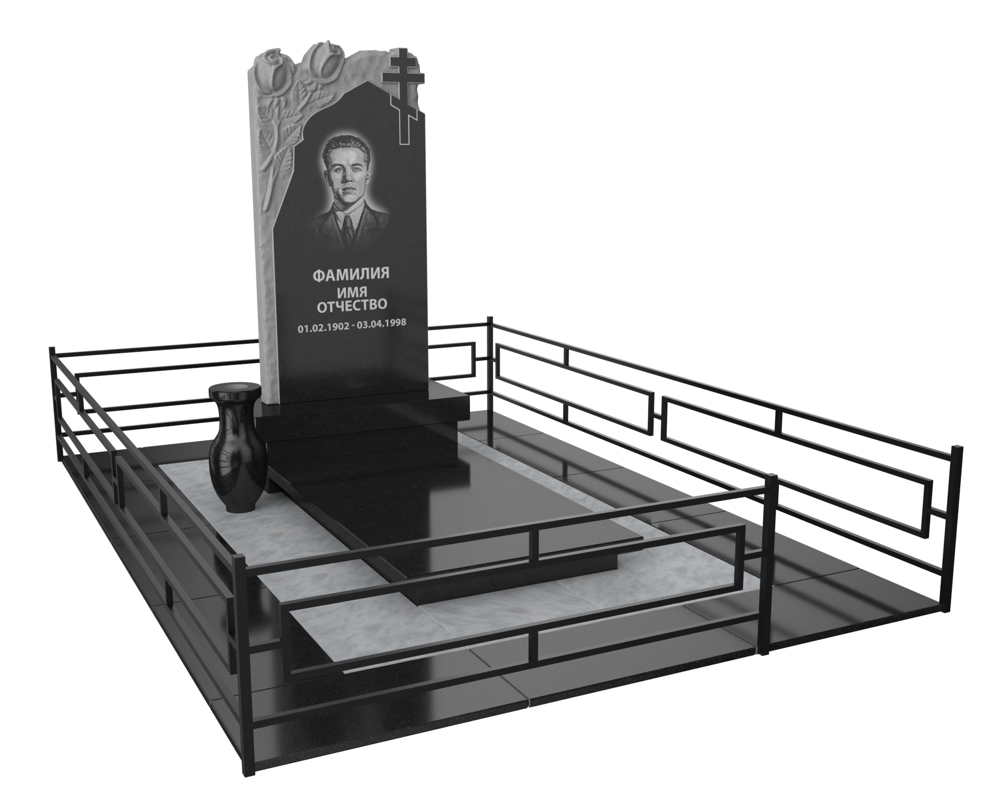 Одинарные мемориальные комплексы в Томске | Мемориальный комплекс №28