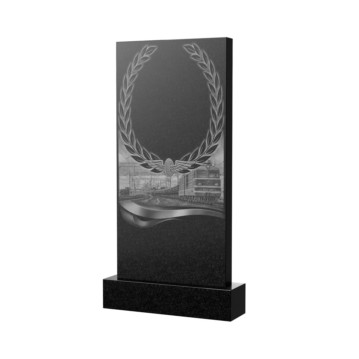 Художественное оформление | Художественное оформление на гранитную стелу, рисунок ВХО-054