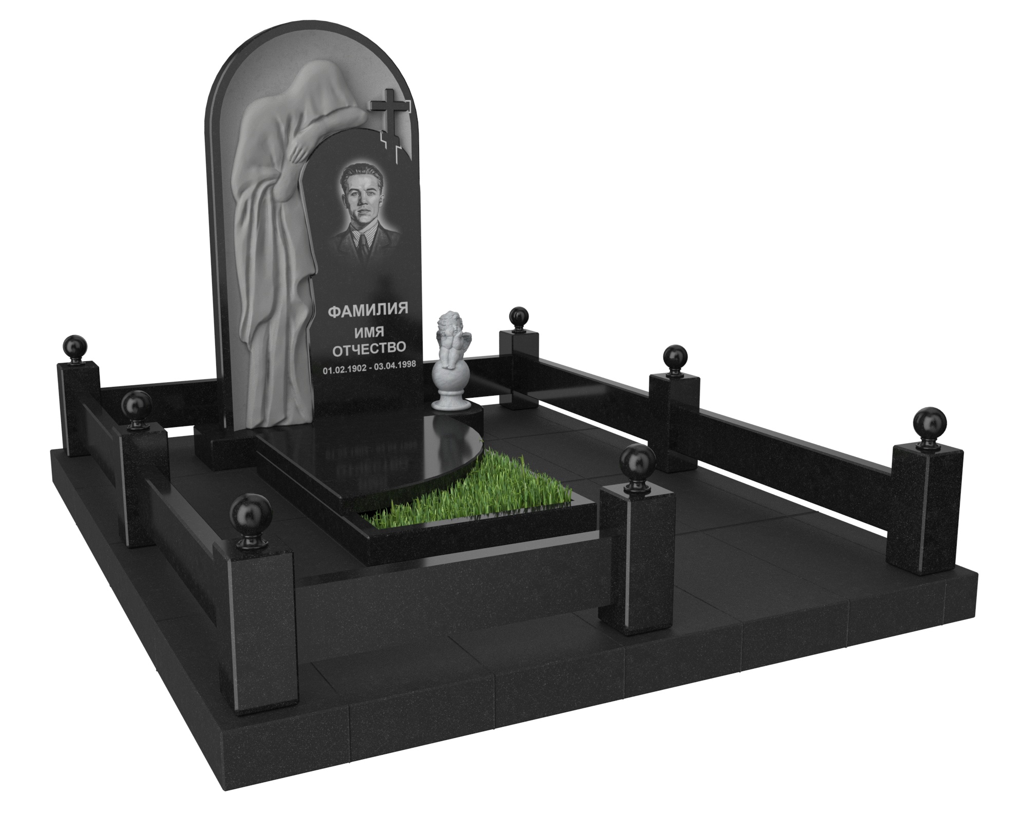 Одинарные мемориальные комплексы в Томске | Мемориальный комплекс №27