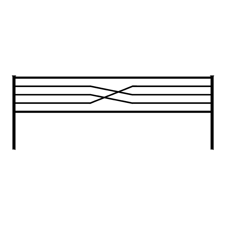 Металлические оградки, столы, скамейки в Томске | Оградка №7