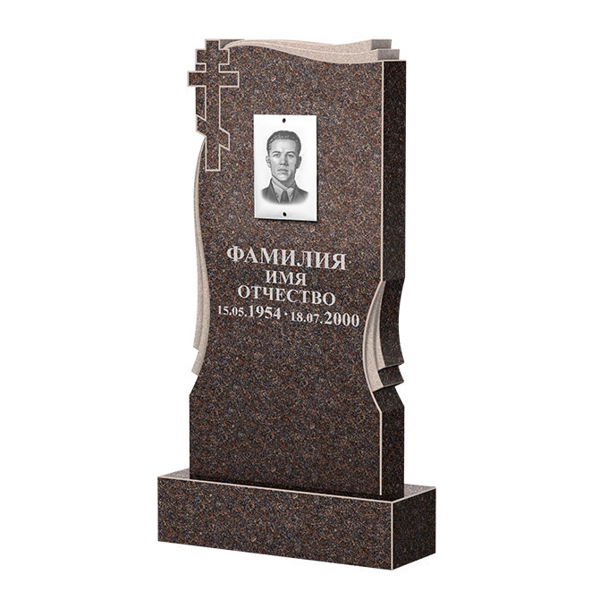 Гранитные памятники в Томске | Памятник из гранита Елизовский ФГЦ-185