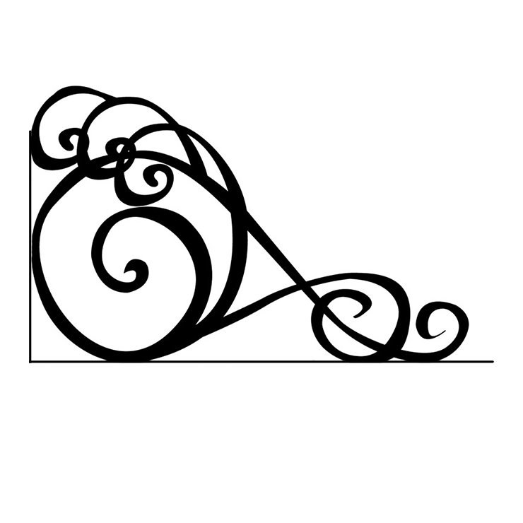 Кованые изделия в Томске | Кованый уголок УГ.013