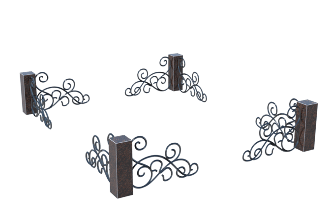 Цоколи на могилу в Томске | Цоколь на могилу №0048