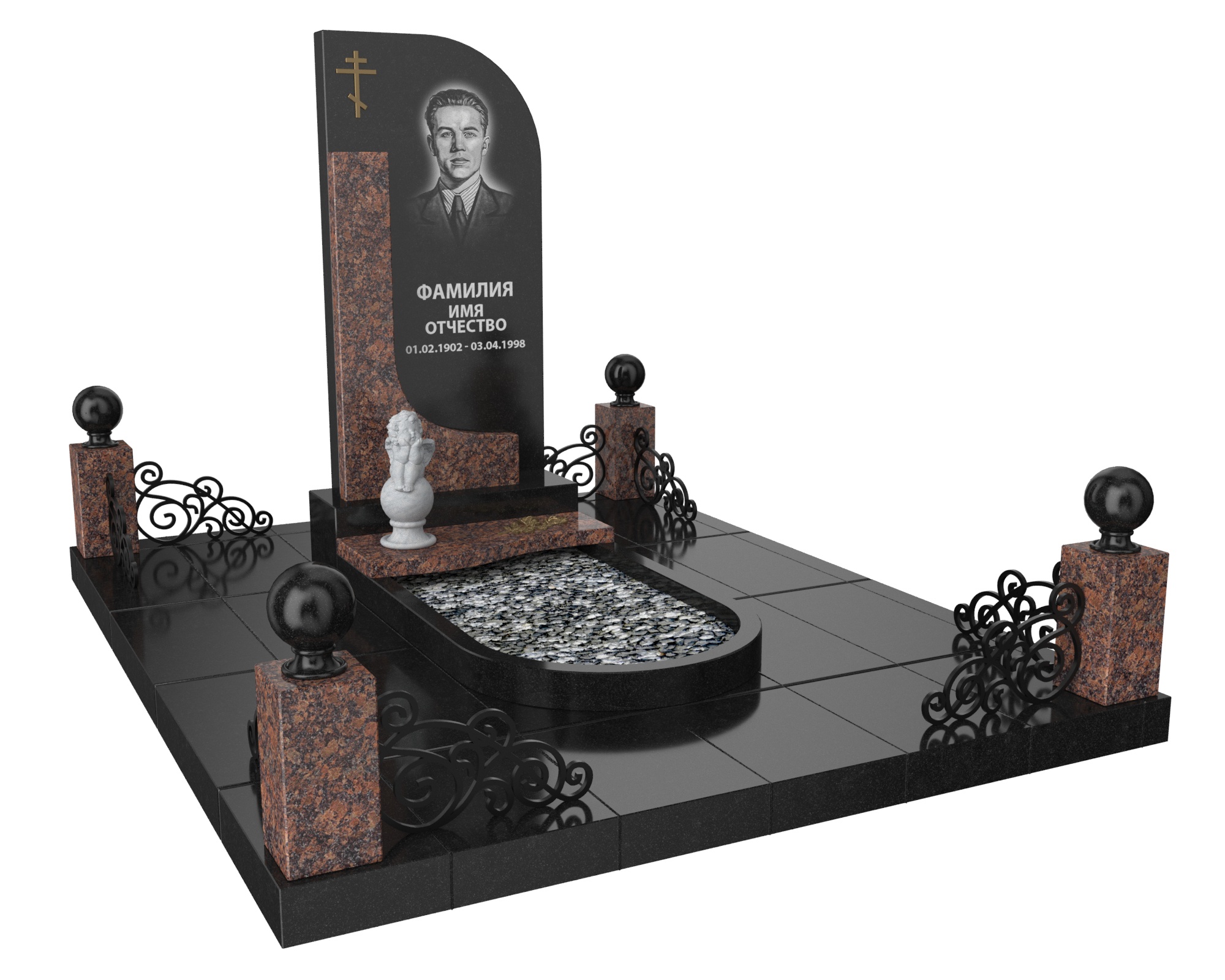 Одинарные мемориальные комплексы в Томске | Мемориальный комплекс №24