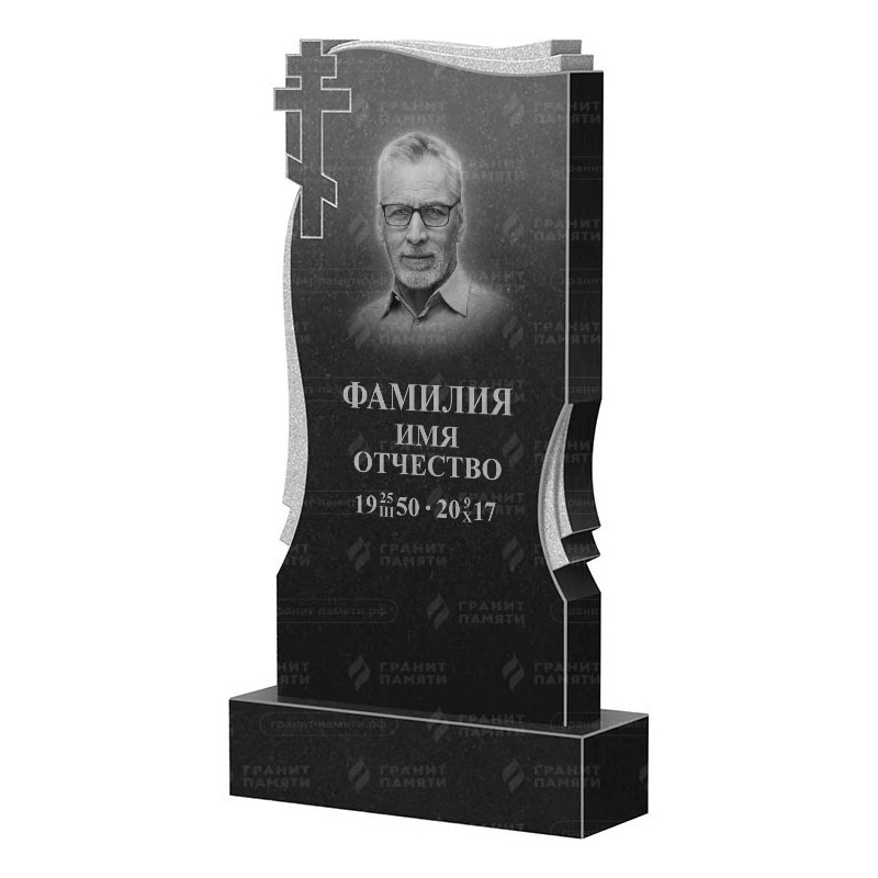 Памятники из гранита вертикальные в Томске | Гранитный памятник ФГ-185